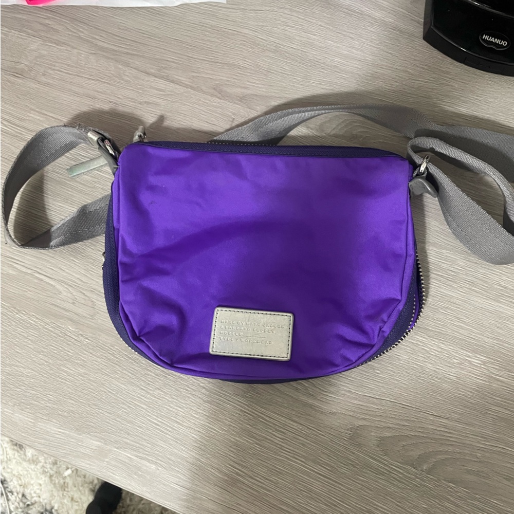 Purple Marc by Marc Jacobs bag - expandable! Great condition